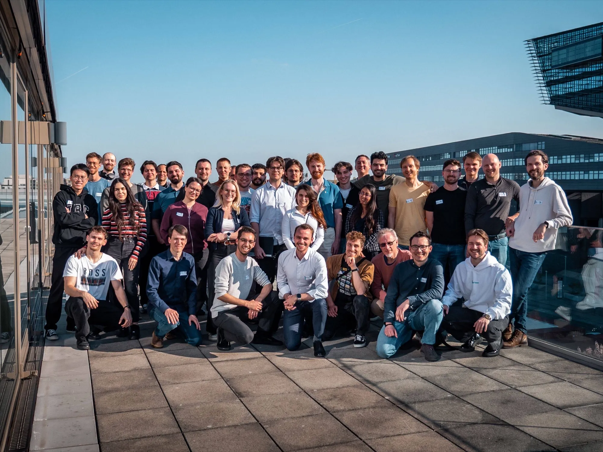 Participants at the 4th AIM Hackathon in Vienna