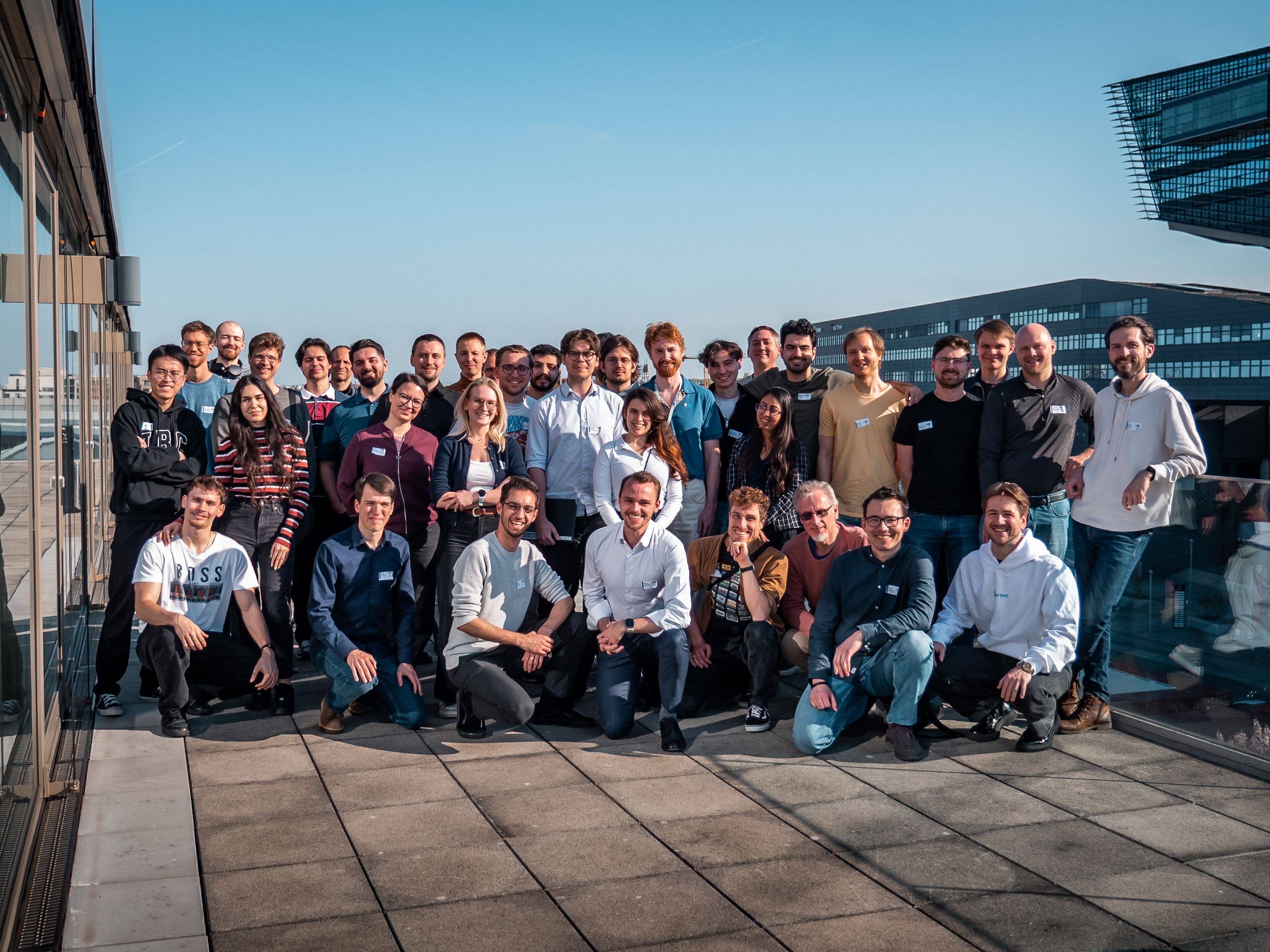 Participants at the 4th AIM Hackathon in Vienna